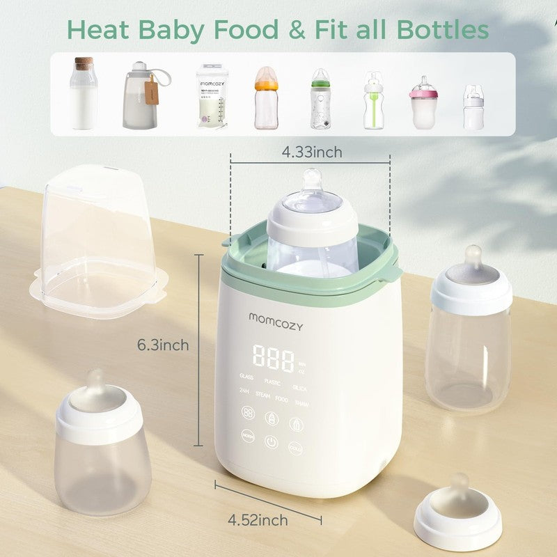 Baby Bottle Warmer, 6-In-1 Smart Temperature Control, Fast Baby Food Heater, Ste5