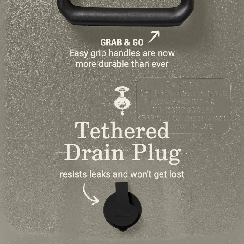 316 Series 120QT Hard Chest Cooler, Silver Ash2