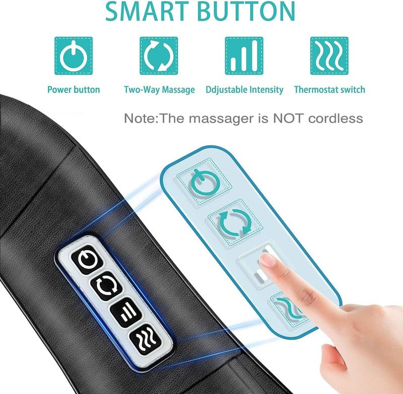 Shiatsu Back and Neck Massager with Heat   Perfect Gift for Dad!1