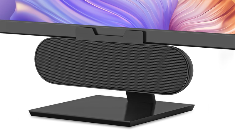 Computer Speaker for Desktop PC Monitor Loud Sound USB Volume Control Black9