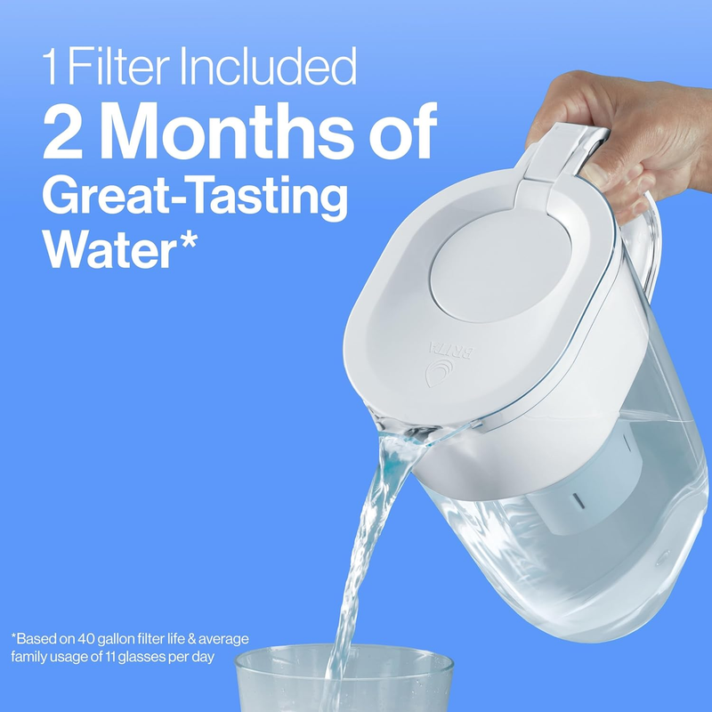 Ultramax Large Water Dispenser with Standard Filter, Bpa-Free, Reduces Copper, C6