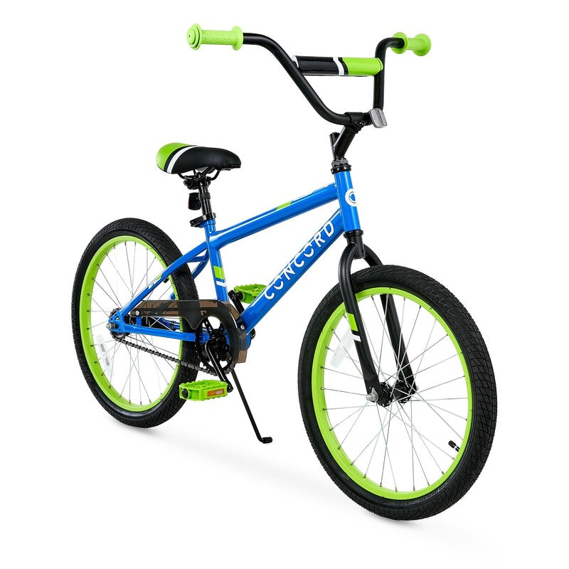 Concord 20" Kids' Bike, Blue and Green, Fits Riders 44"-56", Unisex1