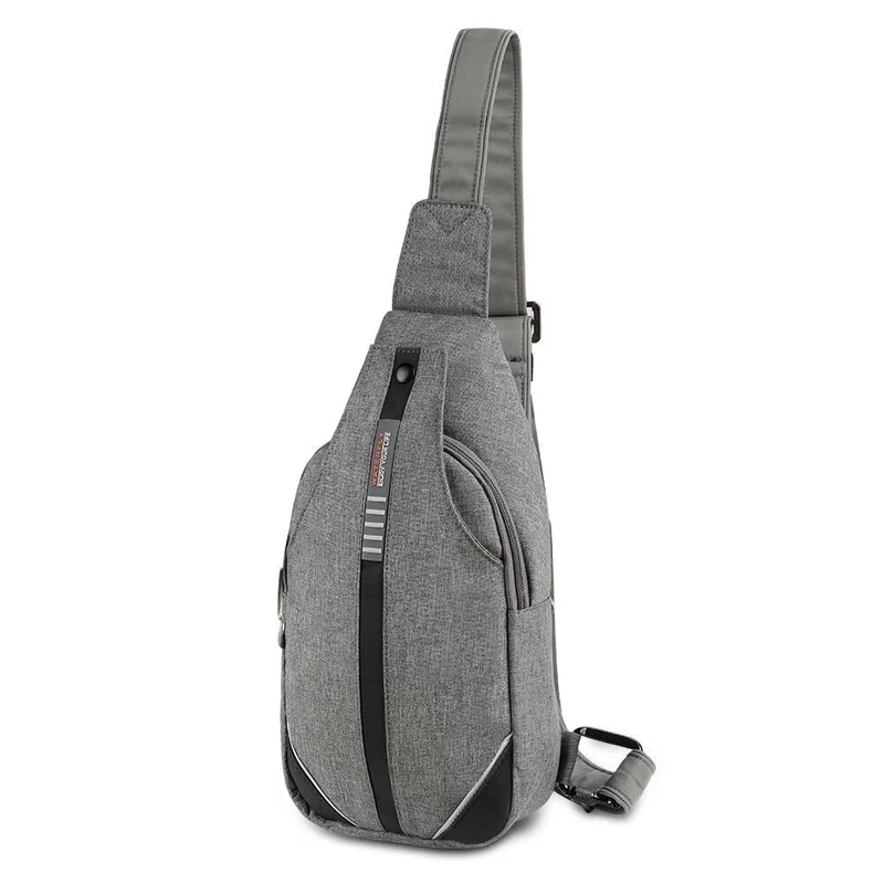 Unisex anti Theft Travel Hiking Walking Sling Cross Body Shoulder Chest Bag,Gray8