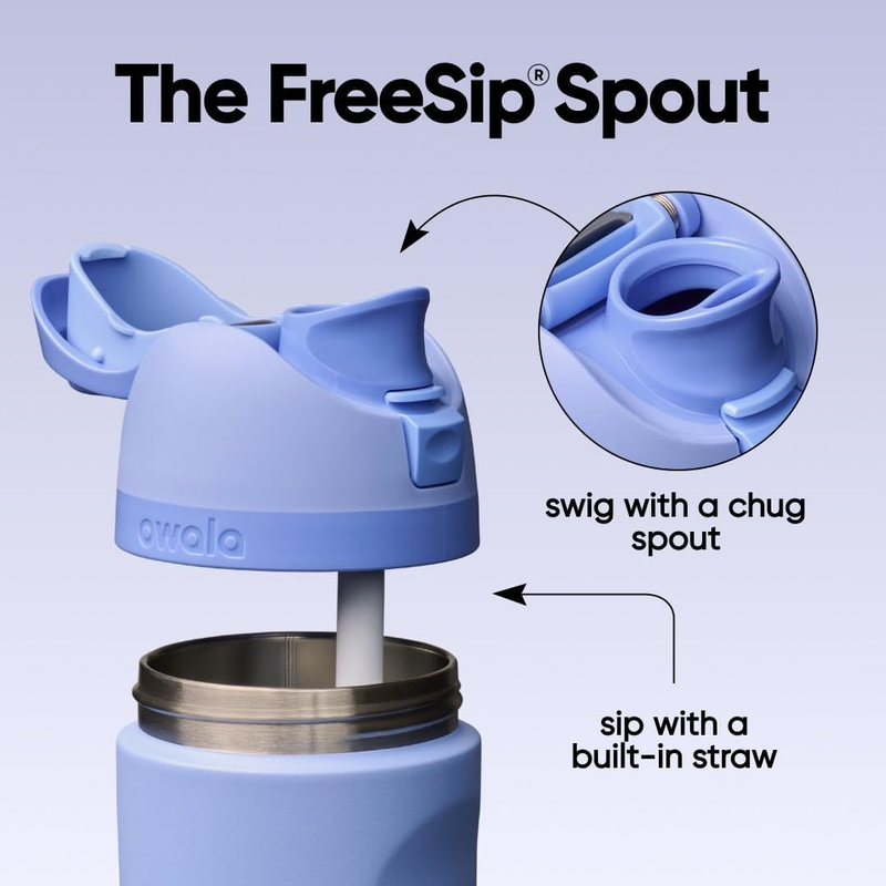 Owala FreeSip 24oz Insulated Stainless Steel Water Bottle Out of the Blue2