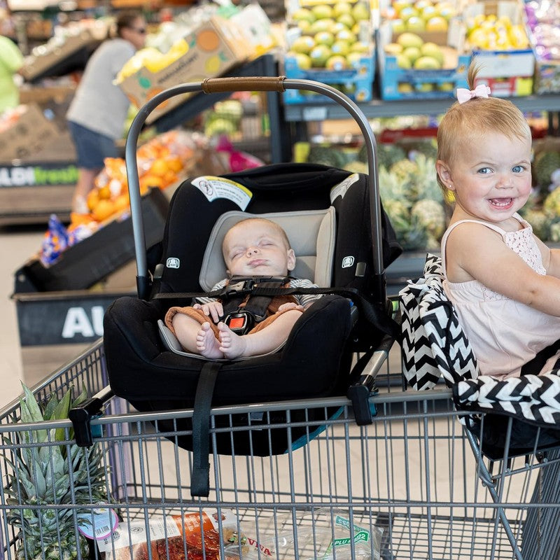 Car Seat Carrier for Shopping Carts, Keeps Babies Snug or Sleeping While Shop2