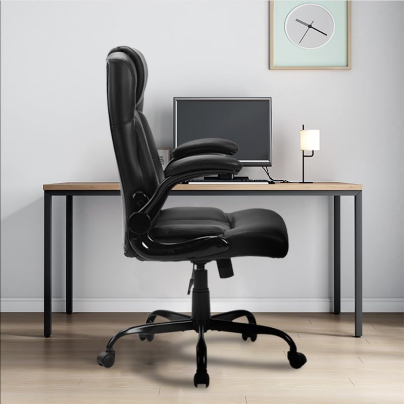 Leather Office Chair, Big and Tall Office Chair 400LBS Wide Seat Ergonomic Compu10
