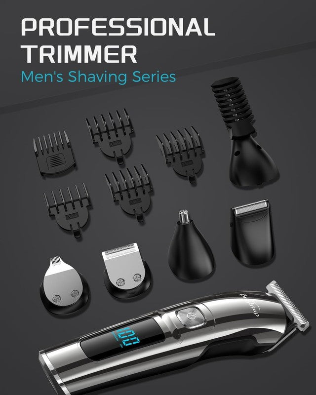 Ultimate Beard Trimmer Set - Waterproof Electric Razor & Grooming Kit for Men5