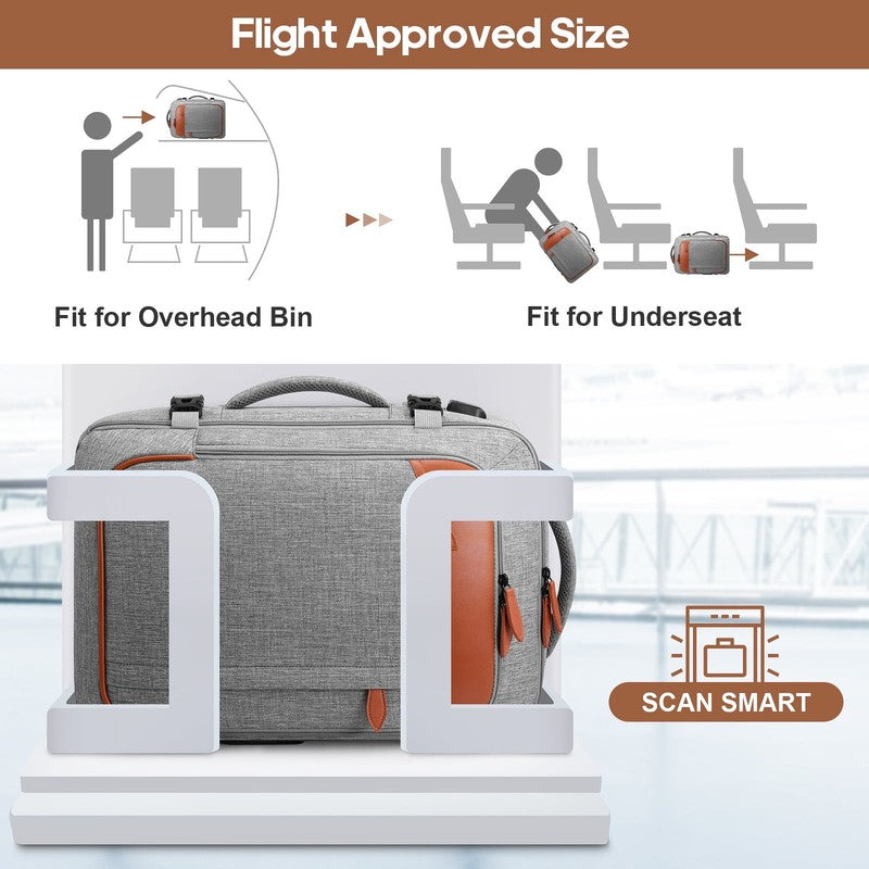 Travel Backpack for Men & Women Carry on Backpack Flight Approved 40L Waterproof2