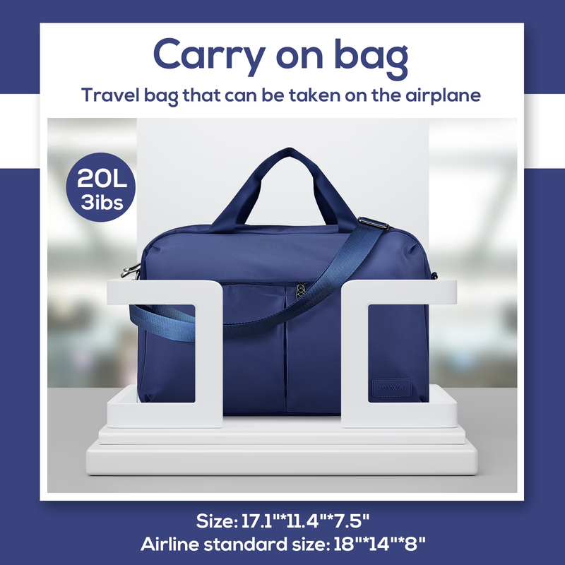 Travel Duffel Bag 15.6in Laptop Compartment Carry On Gym Weekend Bag3