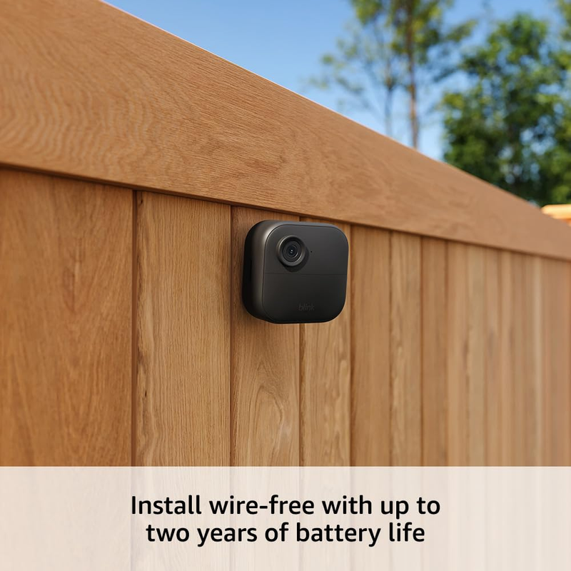 Outdoor 4 Wireless Smart Security Camera Add On 2 Year Battery Two Way Talk4