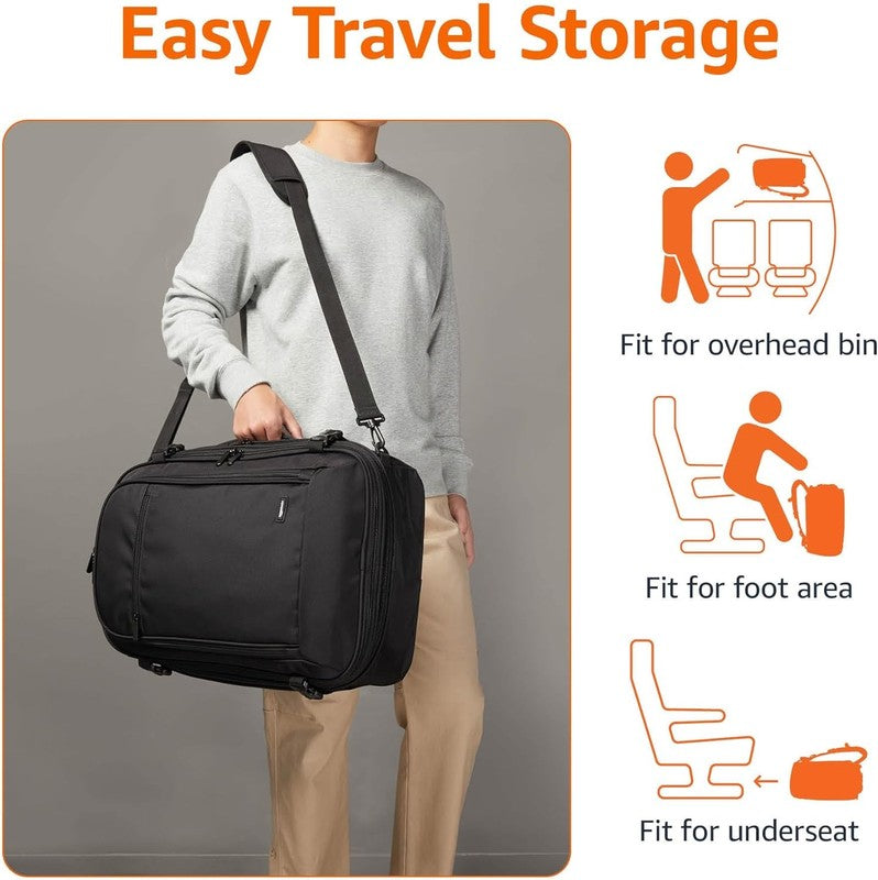 Travel Backpack, Carry on Backpack, with Laptop Compartment, 40L Capacity, Expan3