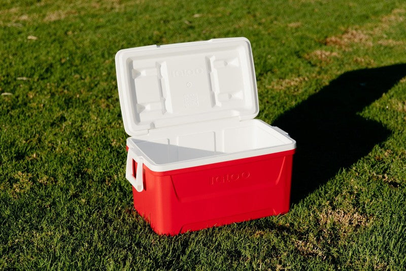 48 QT Laguna Ice Chest Cooler, Red9