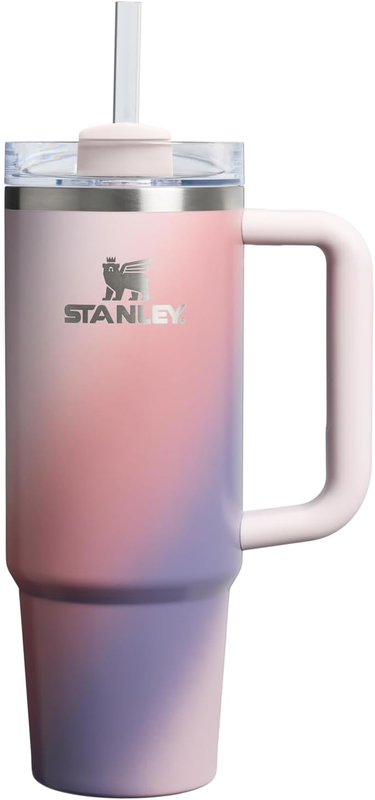 Stanley Quencher H2.0 30oz Tumbler w/ Handle Straw Insulated Dawn Spiral0