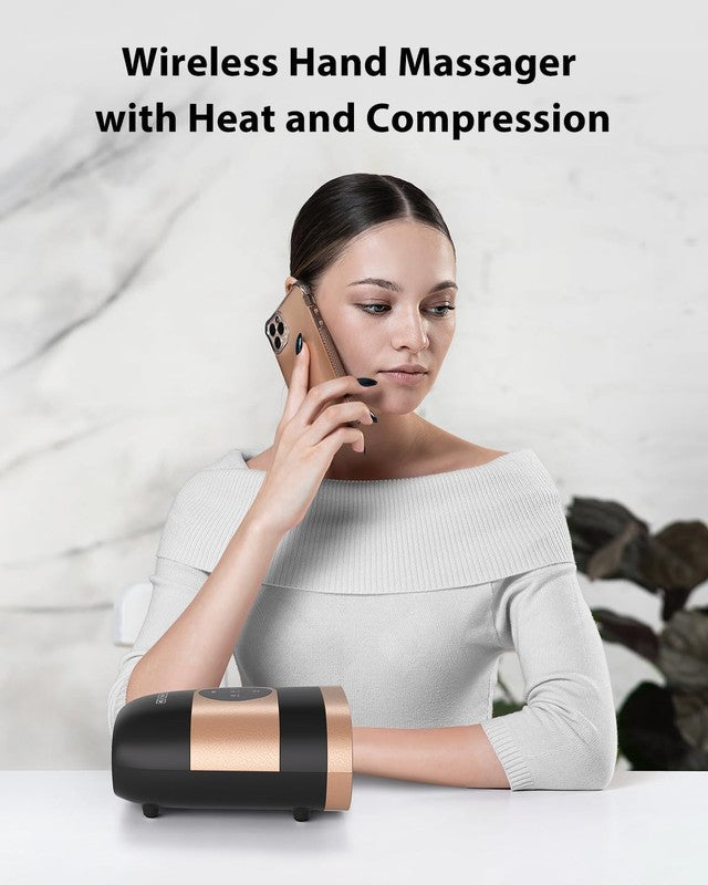 Upgraded Hand Massager w/ Heat Compression Cordless Pain Relief Arthritis5