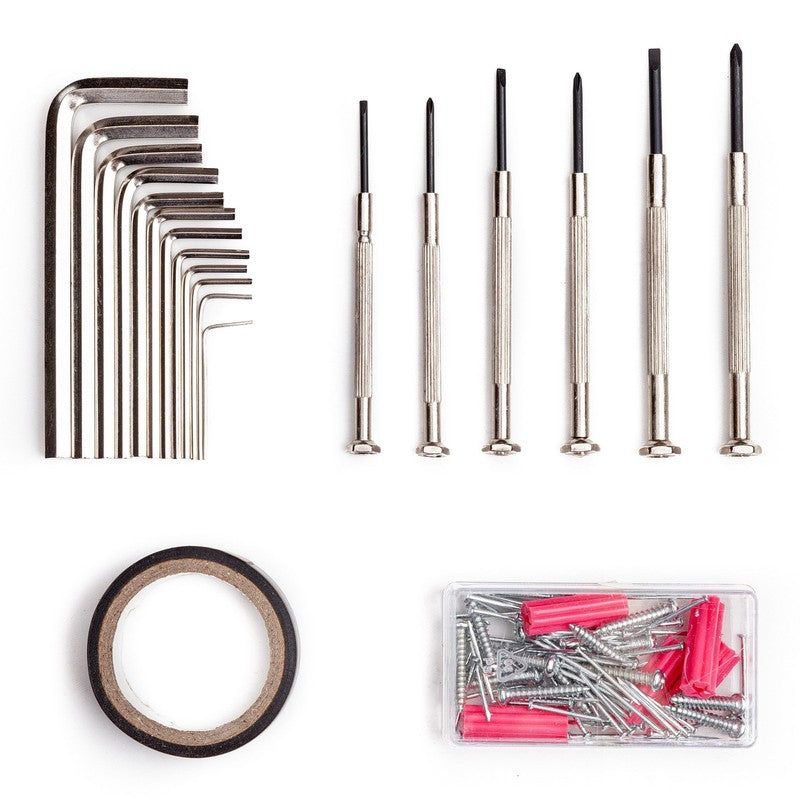 148-Pc Household Tool Set with Toolbox Pink General Hand Tools Kit2