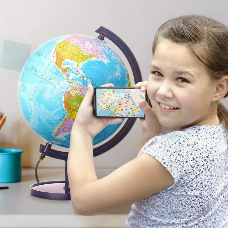 10in Interactive Kids Globe App LED Constellations STEM Lamp 1000+ Facts5