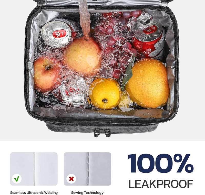 Insulated Lunch Bag Men Women Leakproof Cooler Lunch  Bag Portable Lunch Cooler5