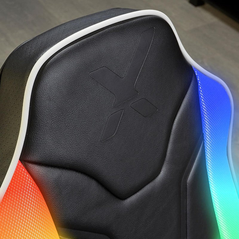 Gaming Rocker Chair w/ Speakers, Foldable Floor Seat for Kids & Teens6