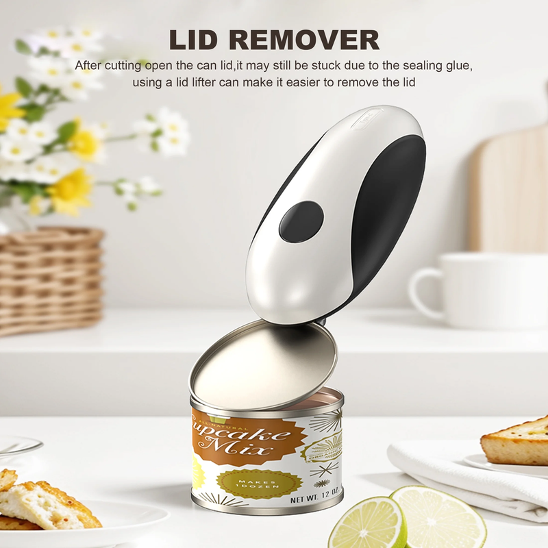 USB C Electric Can Opener Rechargeable Hands Free Smooth Edge Auto6