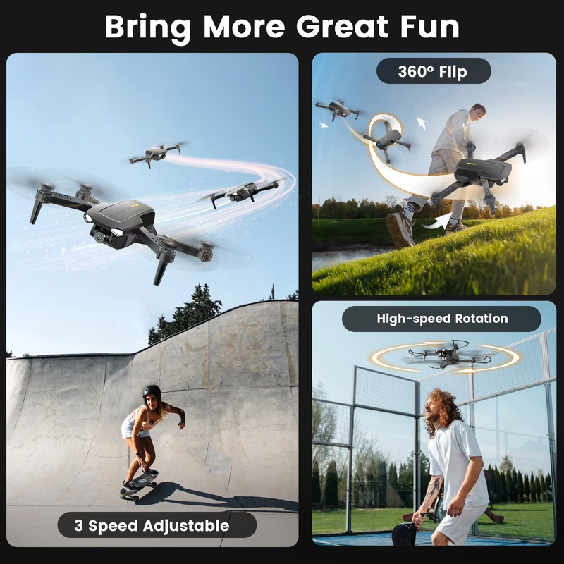 Drone for Kids Adults,  WF11 1080P HD Camera Drones with FPV Transmission Mini F8