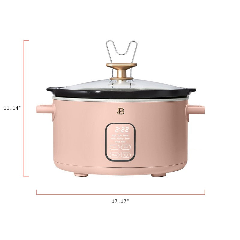 6 Qt Programmable Slow Cooker, Rose by Drew Barrymore10