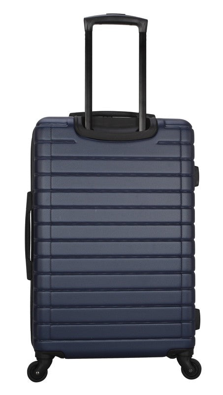 Protégé Vacationer 20" Carry On Expandable Hardside Luggage Navy Cove Spinner1