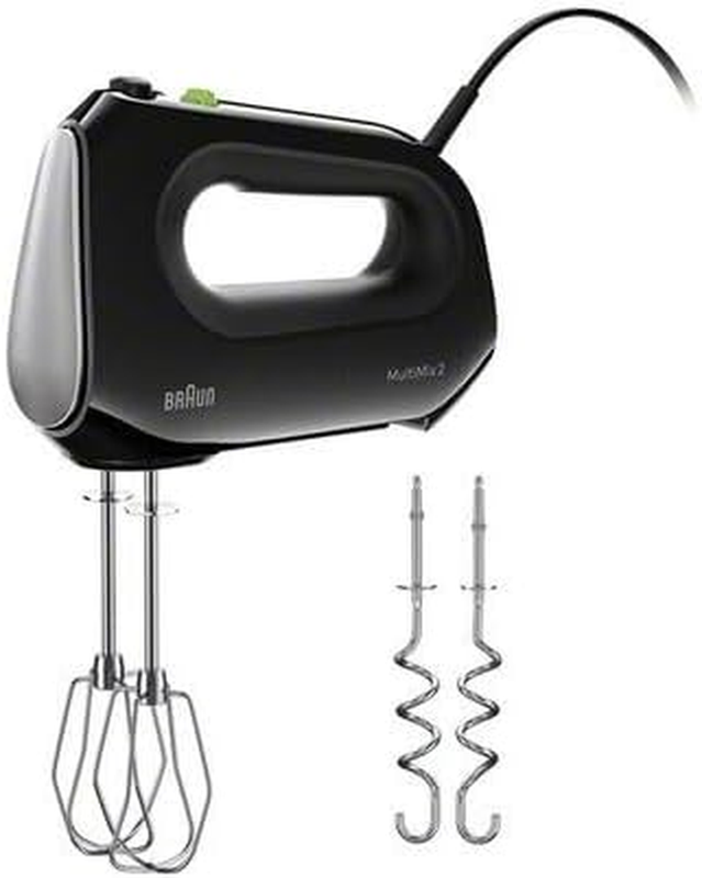 Multimix 2 Hand Mixer – Black with Beaters, Dough Hooks & Accessory Bag9