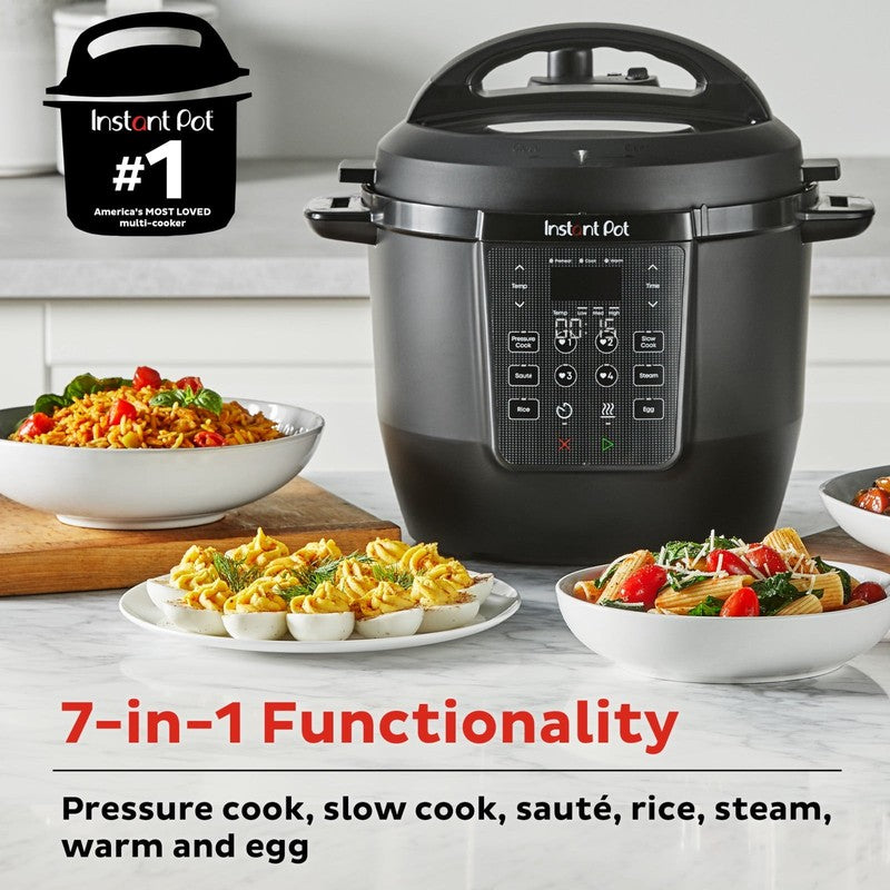 6Qt RIO Chef 7-in-1 Multi Cooker Pressure Slow Cook Black1