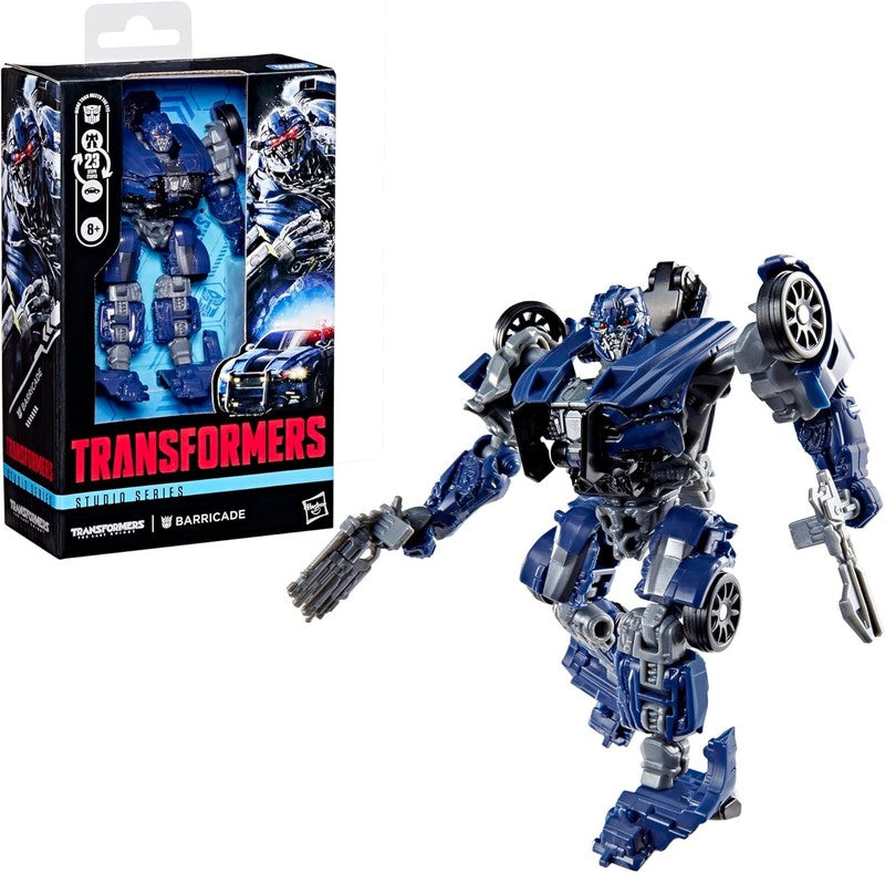 Studio Series the Last Knight Barricade Deluxe Class 4.5 Inch Converting Action 2