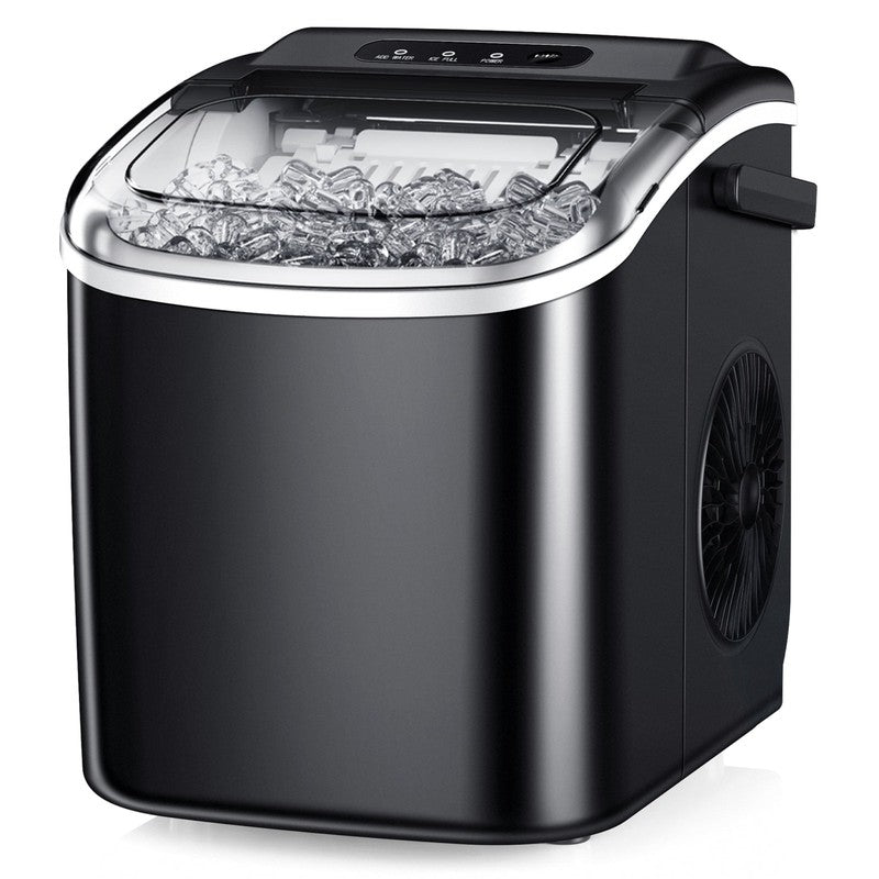 26lb Countertop Ice Maker 9 Bullet Ice Ready in 6 Min Auto Cleaning1
