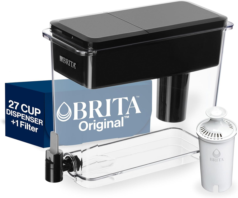 Ultramax Large Water Dispenser with Standard Filter, Bpa-Free, Reduces Copper, C0