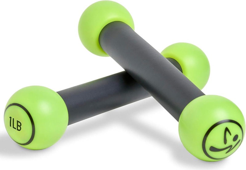 Toning Sticks 1 Lb Weights Set of 2, 1 Pound Hand Weights for Women, Dumbbell We0