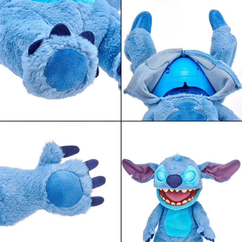 Stitch Puppetronic 18" Interactive Plush 100+ Actions & Sounds Ages 6+6
