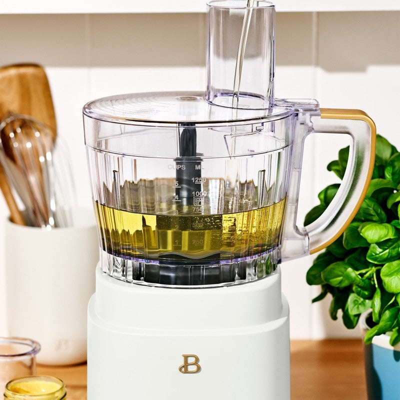 3-In-1 Kitchen System, Blender, Food Processor & Personal Blender, White Icing b7