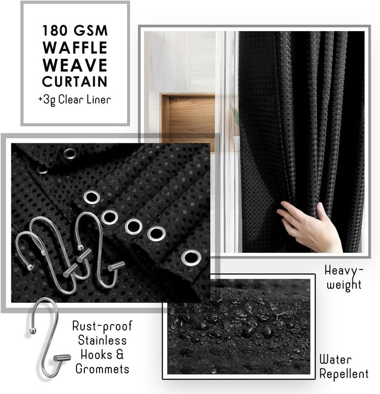 Bathroom Accessories Set   Bathroom Set, Bathroom Accessory Set, Shower Curtain 3