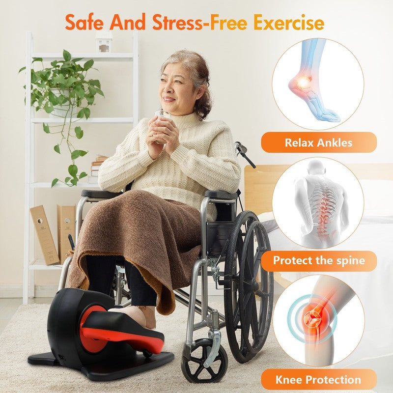 Under Desk Elliptical for Seniors - Remote Control, 12 Speed Exerciser8