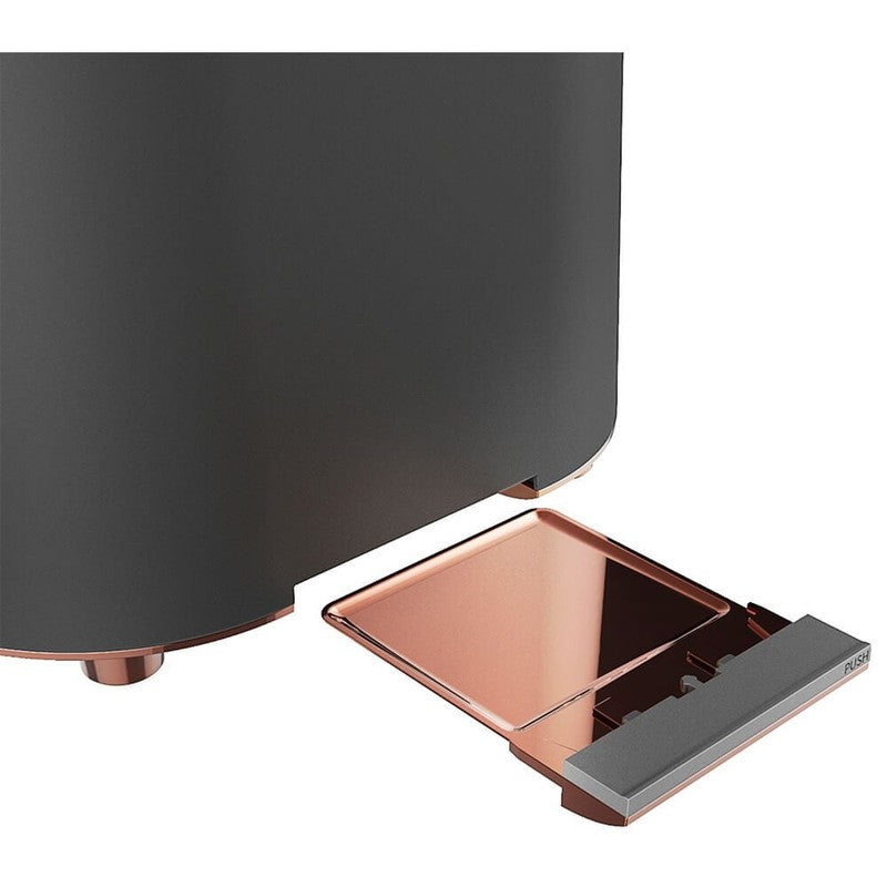 Café Express 2-Slice Toaster Extra-Wide Slots Matte Black 8 Shade Settings4