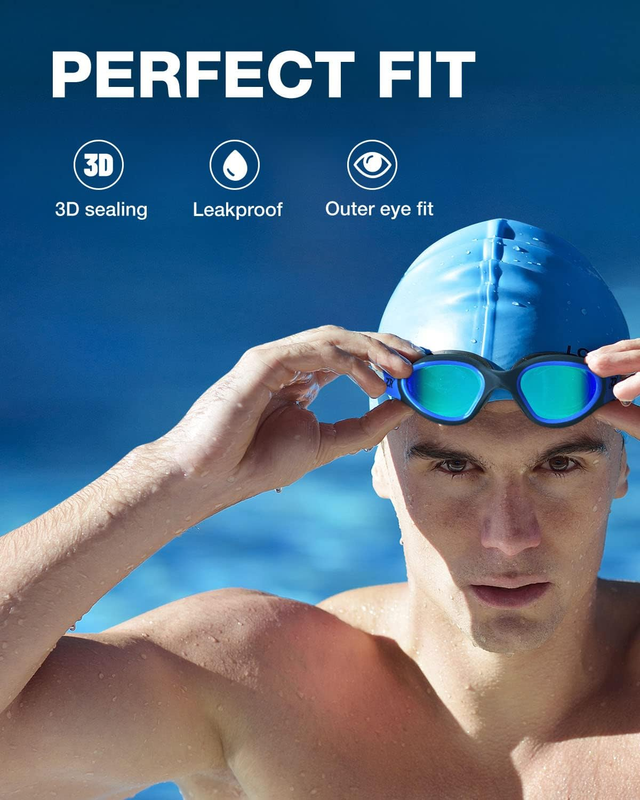 Swim Goggles, Upgraded G1 Polarized Swimming Goggles Anti-Fog for Adult unisex2