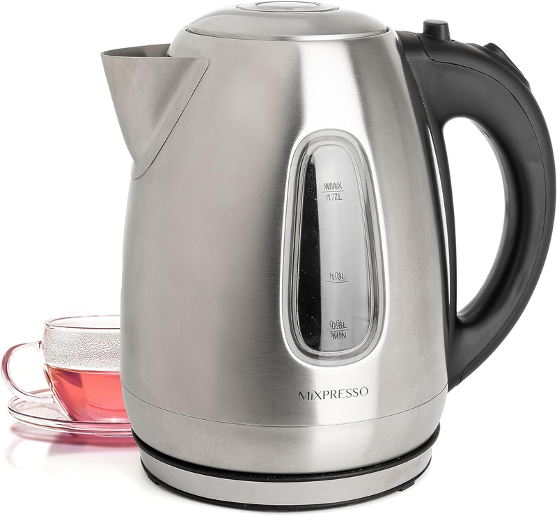 Electric Kettle 1.7L 1500W Stainless Steel Cordless Fast Boil Auto Shut Off9