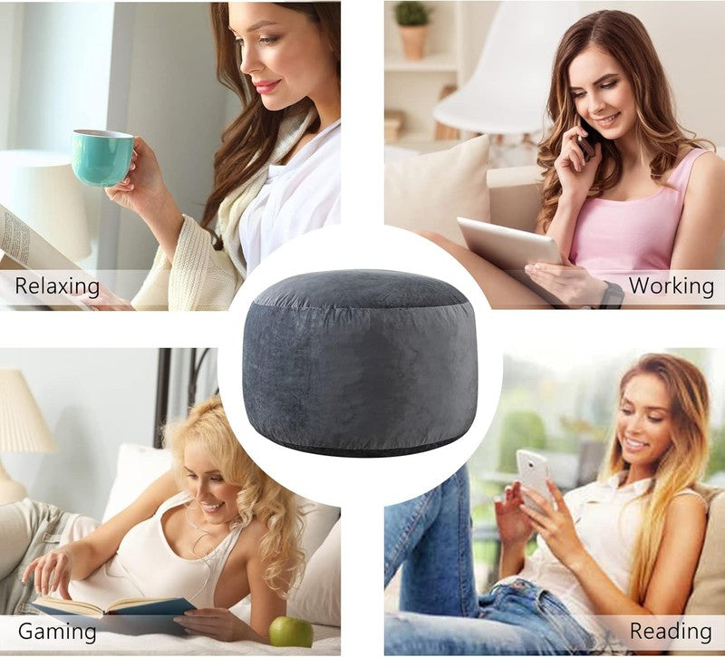 3 Ft Large Bean Bag Chairs for Adults/Teens with Memory Foam Filling, Comfy Bean8