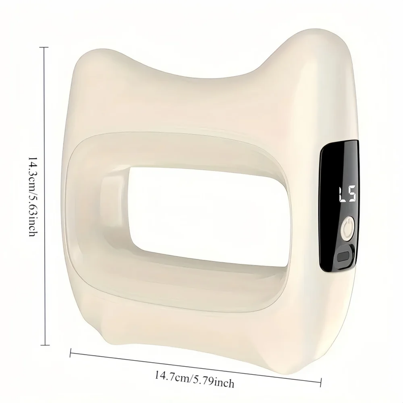 Fascia Ring Vibration Massager with Belt for Relaxation, White10