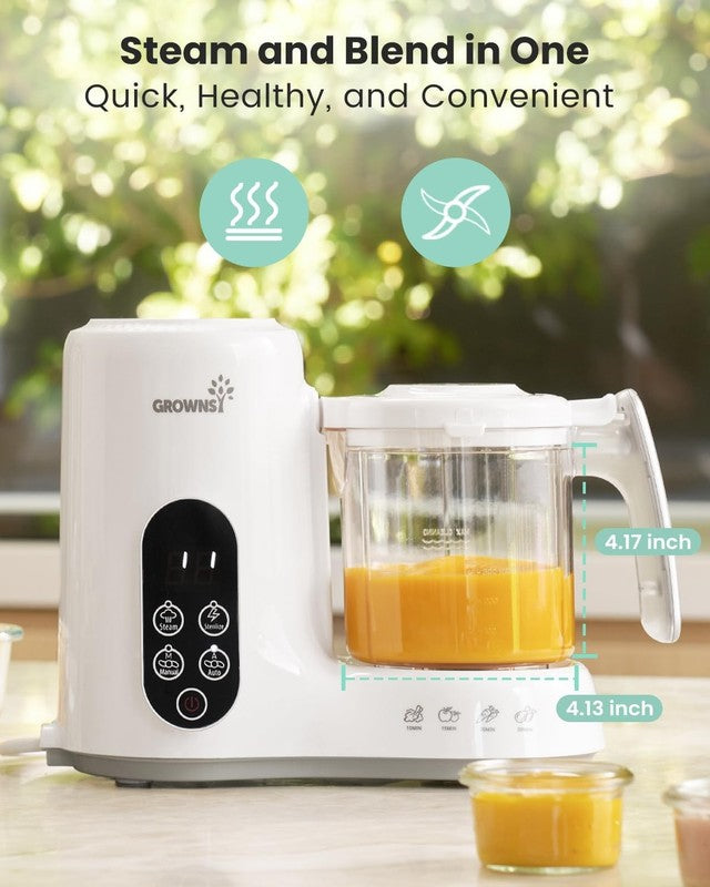 Baby Food Maker Steamer Blender Grinder One-Step Auto Cooking BPA-Free1