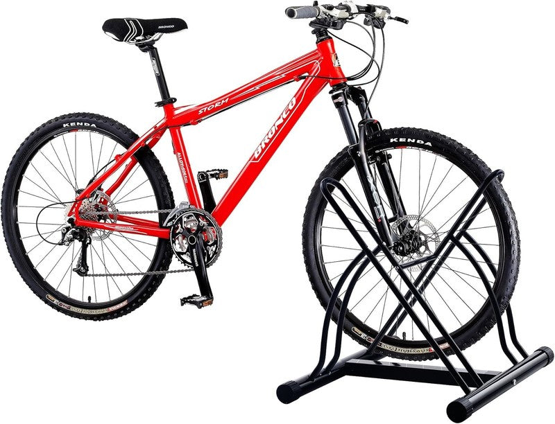 RAD Cycle Mighty Rack: Pro Quality Two Bike Floor Stand & Park2