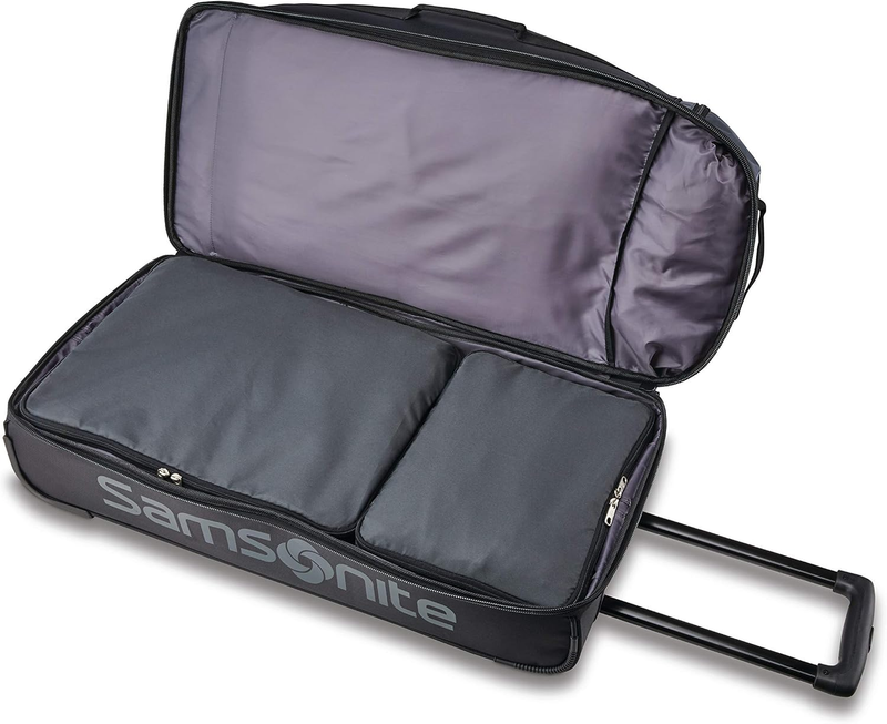 Andante 2 28" Rolling Duffel Bag Wheeled Travel Luggage Riverrock Black3
