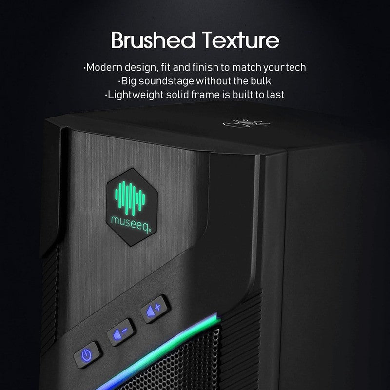 W 206RE RGB Desktop Speakers Bluetooth USB PC Stereo 21 LED Modes5