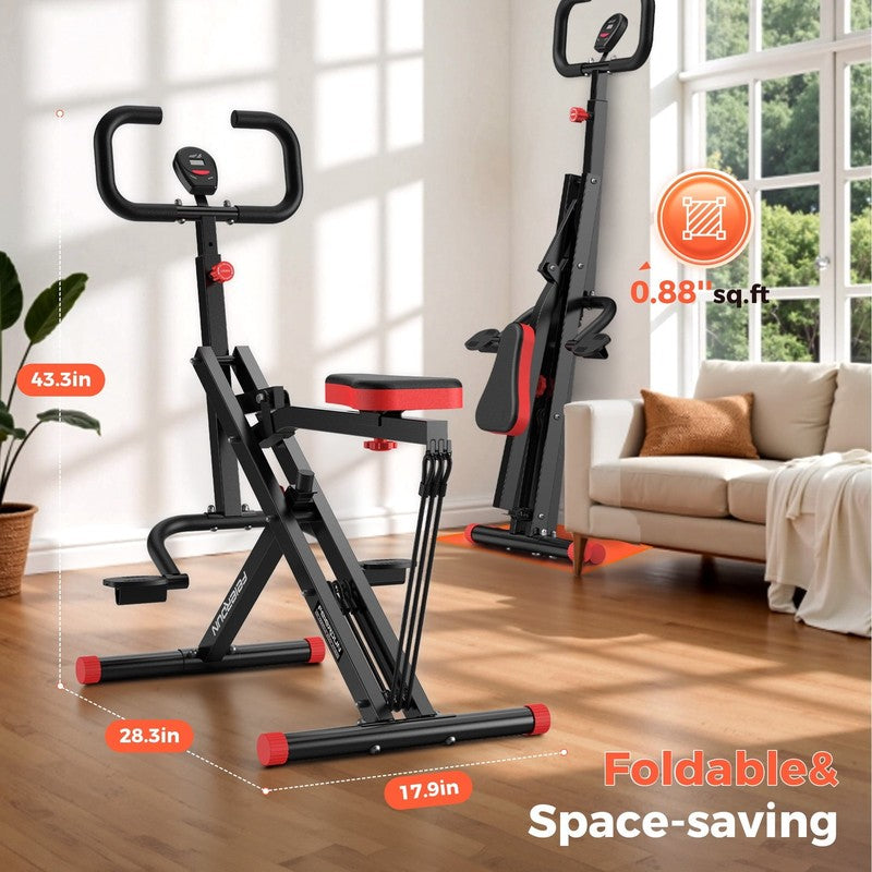 Squat Assist Trainer, 330Lbs Foldable with Adjustable 4 Resistance Bands5