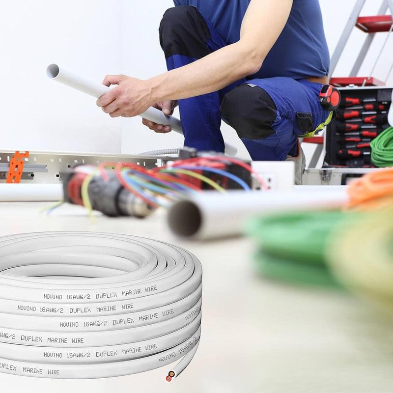 16 AWG Marine Grade Wire - 50ft Tinned Copper Cable for Boats & RVs4