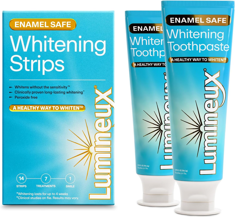 Teeth Whitening Starter Kit Peroxide Free 7 Treatments 2 Toothpaste11