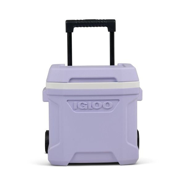 Profile 16Qt Rolling Cooler - Lilac: Polyethylene, Wheels & Retractable Handle1