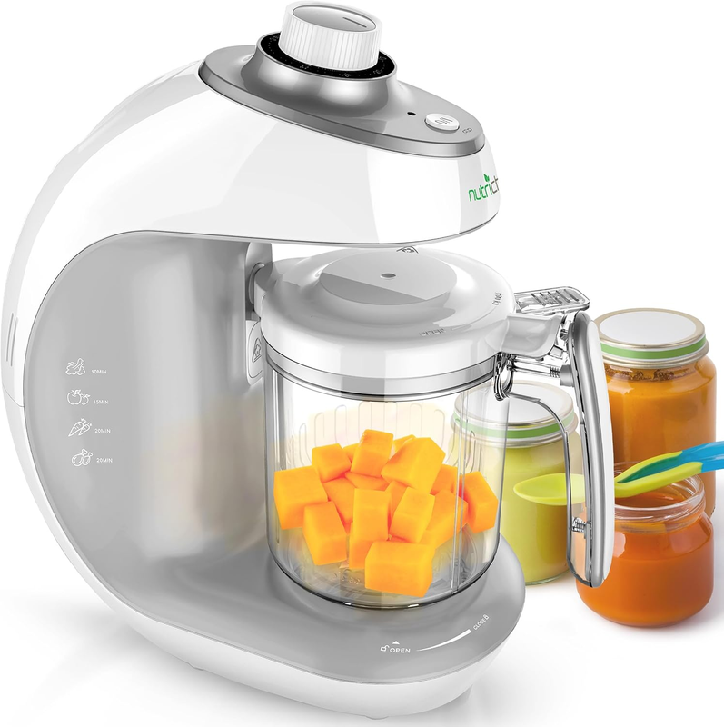 2-in-1 Baby Food Maker Steam Cooker & Blender Adjustable Timer Dishwasher Safe0